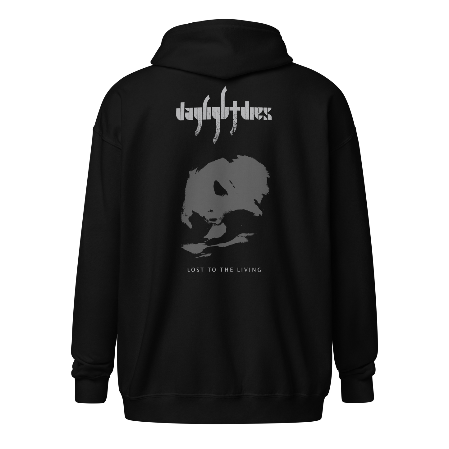 Lost to the Living zip hoodie